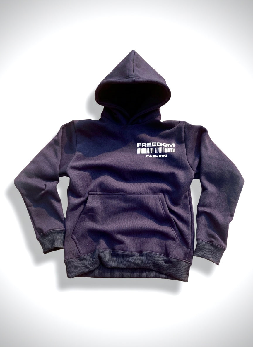 Blue Unisex Fleece Hoodie | Soft Cotton | Everyday Wear